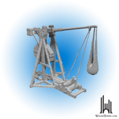 WizKids Deep Cuts Unpainted Miniatures: Trebuchet